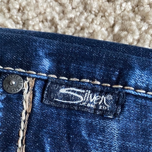 Silver Suki Dark Blue Women's Jeans - Picture 3 of 8